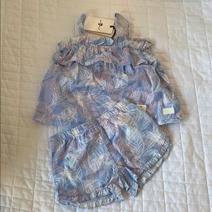 7 for all Mankind linen set 18 months NWT